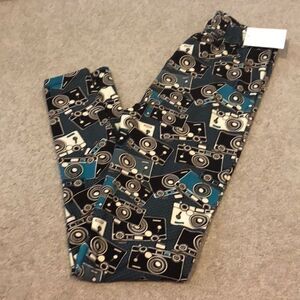 Legging Army Camera Print One Size Leggings